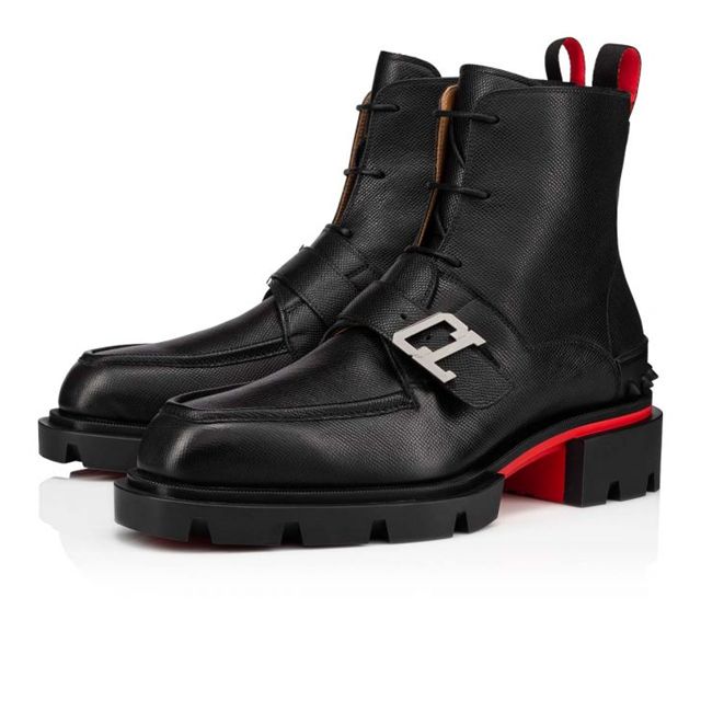 Christian Louboutin Boot Our Georges B Black Calf
