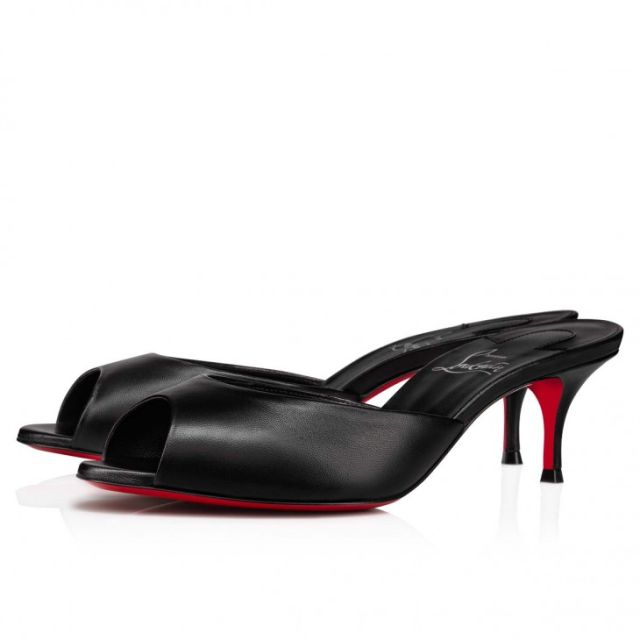 Christian Louboutin Me Dolly 55 Mm Mules Nappa Leather Black