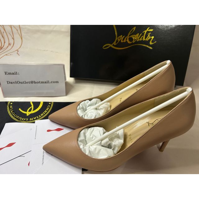 Christian Louboutin Pumps Kate 85 mm Nude Leather  Celebrate the company's 10th anniversary promotion limited