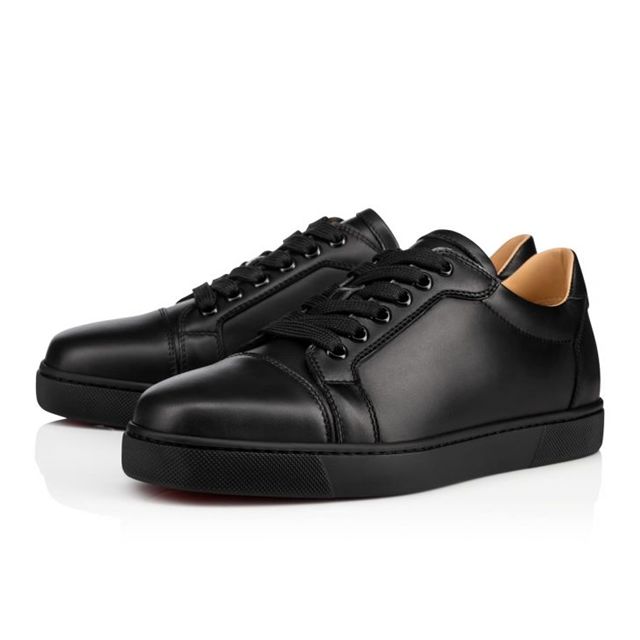 Christian Louboutin Sneaker Vieira Black/bk Leather
