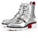 Christian Louboutin Boot Our Georges B Silver Antispecchio