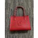 Christian Louboutin By My Side Mini Tote Bag Grained Calf Leather Red