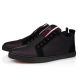 Christian Louboutin F.A.V Fique A Vontade Sneakers Calf Leather Black