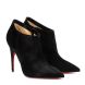 Christian Louboutin Gorgona 100mm Suede Ankle Boots
