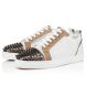 Christian Louboutin Louis Junior Spikes Sneakers Calf Leather Multicolor