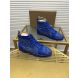 Christian Louboutin Louis Strass Sneakers Suede Calf And Strass Blue