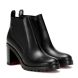 Christian Louboutin Marchacroche 70 Leather Ankle Boots Black
