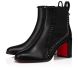 Christian Louboutin Out Line Spikes 70 Mm Low Boots Calf Leather Black
