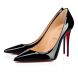 Christian Louboutin Pumps Kate 100 mm Black Patent calf   Celebrate the company's 10th anniversary promotion limited