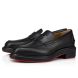 Christian Louboutin Urbino Moc Loafers Calf Leather Black