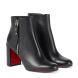 Christian Louboutin Ziptotal 85mm Leather Ankle Boots