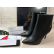 Christian Louboutin Sporty Kate Booty 85 Mm Low Boots Nappa Leather Black
