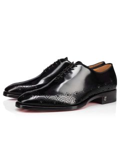 Christian Louboutin Oxford Corteobello Black Calf Shoe