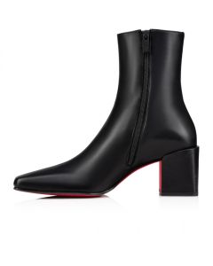 Christian Louboutin Alleo Boot 40mm Low Boots Calf Leather Black
