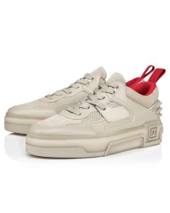 Christian Louboutin Astroloubi Sneakers Calf Leather Suede And Rubber Goose