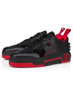 Christian Louboutin Astroloubi Sneakers Calf Leather Suede Black