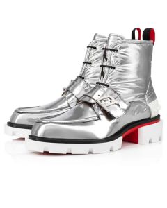 Christian Louboutin Boot Our Georges B Silver Antispecchio