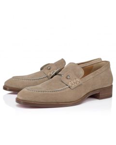 Christian Louboutin Chambelimoc Loafers Calf Leather Saharienne