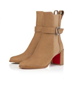 Christian Louboutin Cl Chelsea Booty 70 Mm Low Boots Calf Leather Roca
