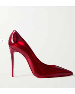 Christian Louboutin Kate 100mm Iridescent Leather Pumps