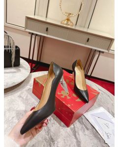 Christian Louboutin Lipstrass Crystal-Embellished Pumps 100MM Nappa Leather Black