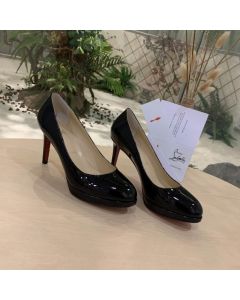 Christian Louboutin New Simple Pumps 85mm Patent Leather Black