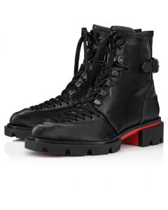 Christian Louboutin Our Macademia Boots Calf Leather Black