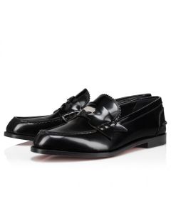Christian Louboutin Penny Woman Loafers Calf Leather Black