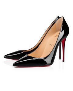 Christian Louboutin Pumps Kate 100 mm Black Patent calf   Celebrate the company's 10th anniversary promotion limited