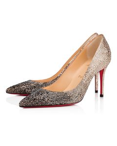 Christian Louboutin Pumps Kate Strass 85 mm Black/nude Strass