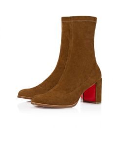 Christian Louboutin Stretchadoxa 70 Mm Low Boots Stretched Veau Velours Rhea