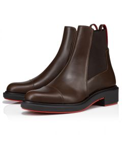 Christian Louboutin Urbino Chelsea Low Boots Calf Leather Cosme